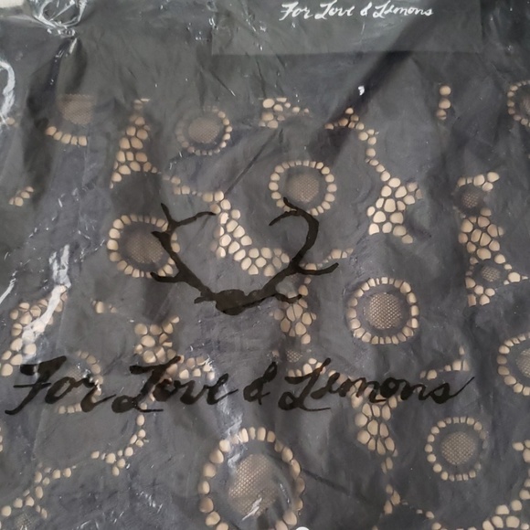 Love & Lemons New SONYA Lace Mini Skirt BLACK Women's SEXY! πHPπ - Picture 9 of 11